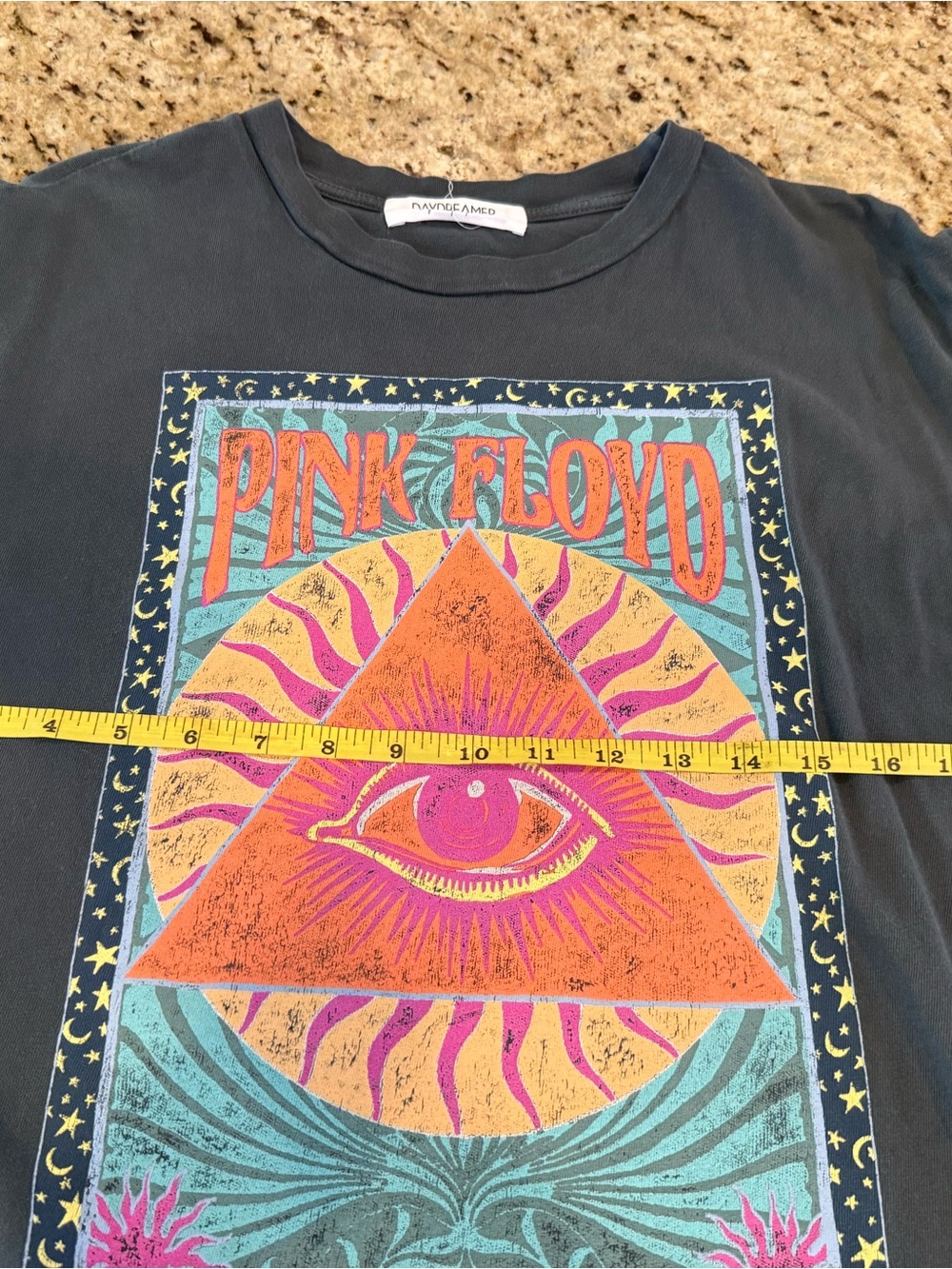 Pink Floyd Graphic Short Sleeve Tee - Black - Picture 2 of 4